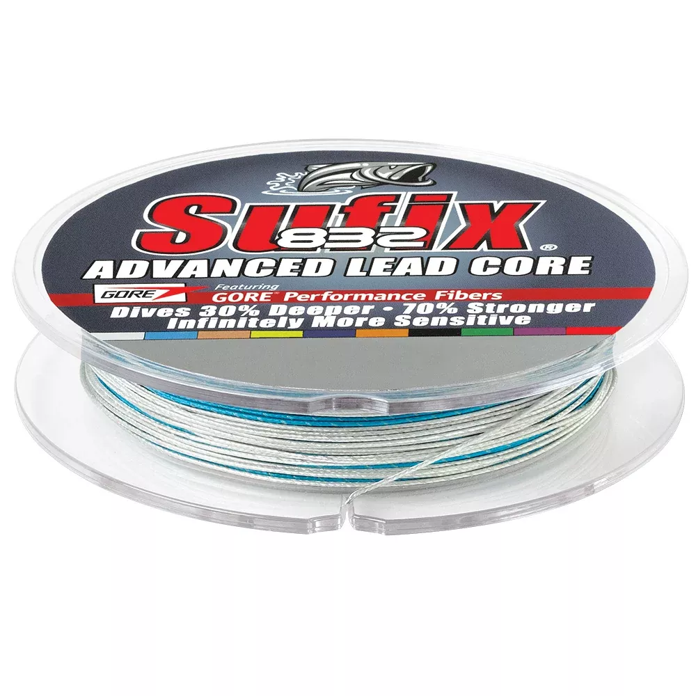 Sufix 832 Advanced Lead Core - 27lb - 10-Color Metered - 100 yds