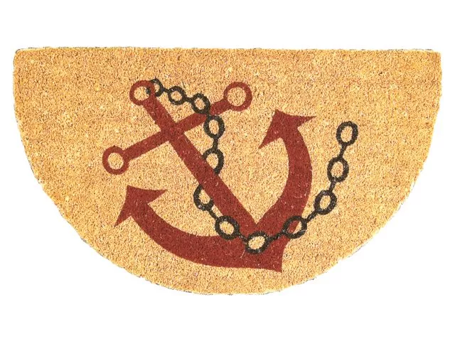 Talamex Half Round Anchor Mat 45x75 cm