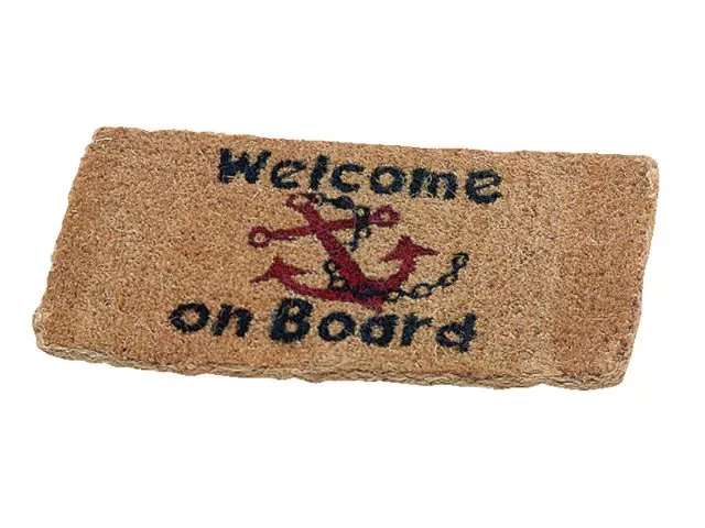 Talamex Mat Welcome On Board 25x50 cm