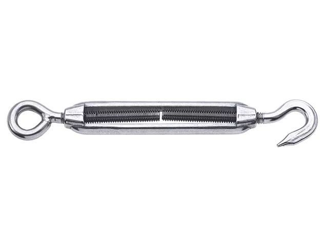 Talamex Open Rigging Screw with Eye and Hook, Metric Thread (SS AISI 316)
