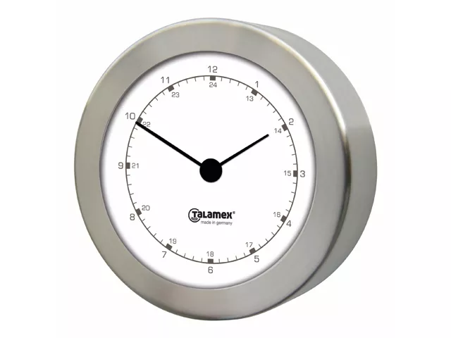 Talamex Stainless Steel Ship's Clock Ø 100 mm