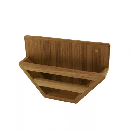 Teak Coffee Filter Holder 21.5x14.7x4.5 cm