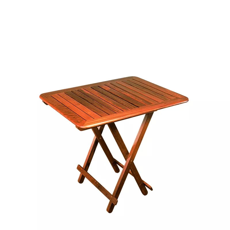 Teak Foldable Table Brest 60x60/76x60/70 cm