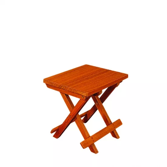 Teak Foldable Table Little Biarritz 27.5x25.5x29.5 cm