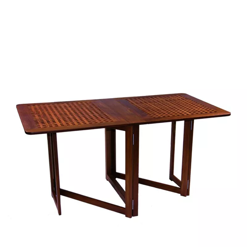 Teak Foldable Table Miami 145x78x72 cm