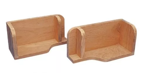 Teak Navigation Light Brackets 300x146x120 mm