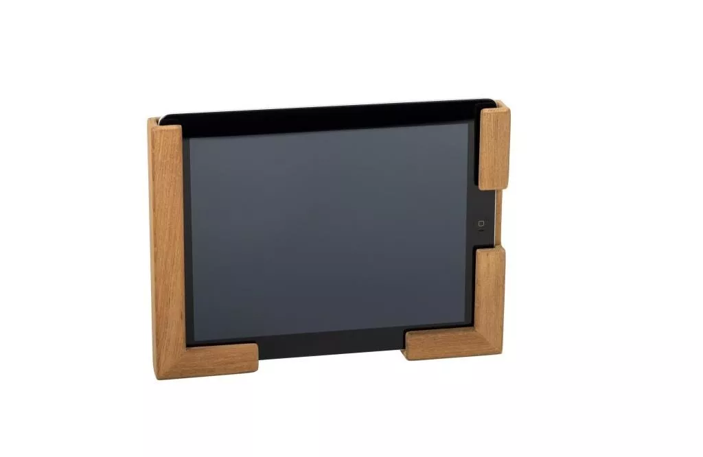 Teak Tablet Holder