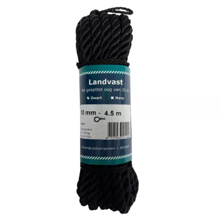 U-Rope 3-Strand Polypropylene Mooring Line with Spliced Eye