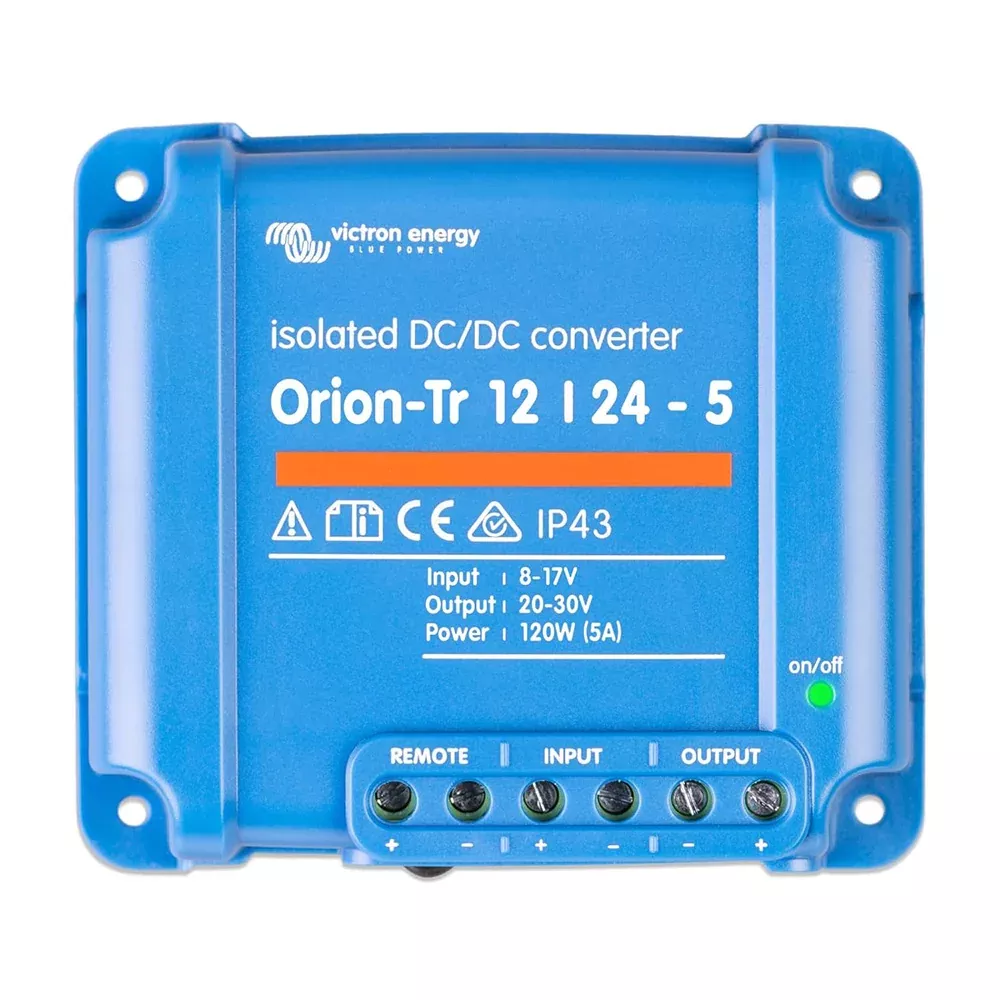 Victron Orion-Tr 12/24-5A 120W Isolated DC-DC Converter