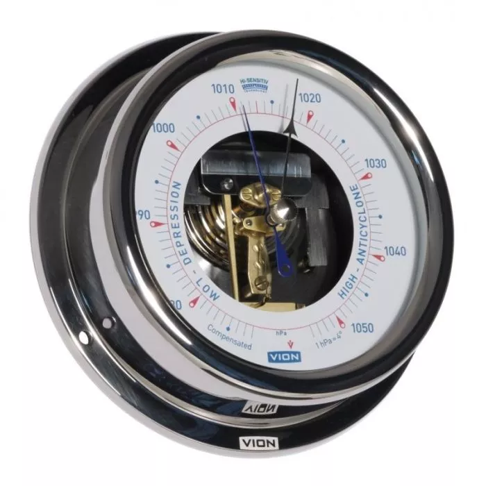 Vion Barometer Stainless Steel Open Dial Ø150 mm