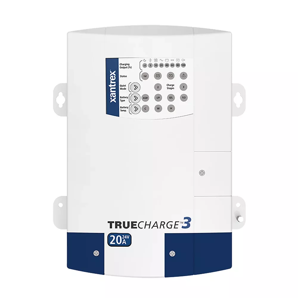 Xantrex TRUEcharge3 20A 3 Bank Battery Charger - 24V